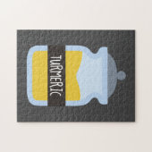 Tummergelbes Gewürz Puzzle (Horizontal)