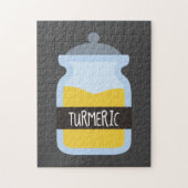 Tummergelbes Gewürz Puzzle (Vertikal)
