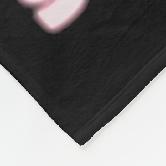 Tummy Ache Survivor Cat Funny Fleecedecke (Ecke)