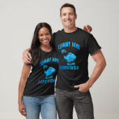 Tummy Ache Survivor Funny T-Shirt (Unisex)