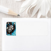 TUMMY RUB Tuxedo Cat Mouse Label (Insitu)
