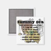 Tummy Tea Magnet (Vorderseite/Rückseite)