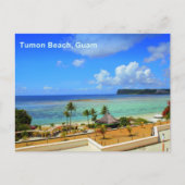 Tumon Bay, Guam Postkarte (Vorderseite)
