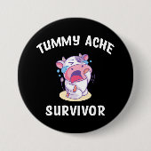 Tumorache Survivor Button (Vorderseite)