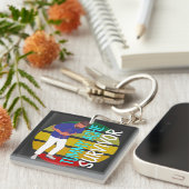 Tumorache Survivor Schlüsselanhänger (Vorderseite rechts)