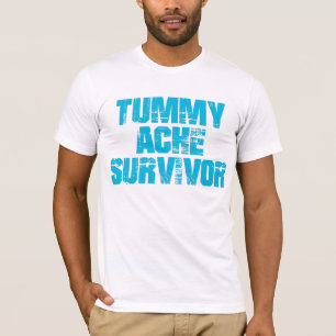 Tumorache Survivor Stomachache IBS Funny T - Shirt