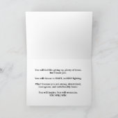 Tumorpatientenermutigung - Mut ist schön Karte (Innenseite)