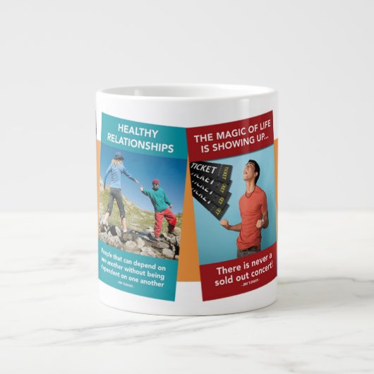 Tumorposter-Tasse Jumbo-Tasse (Vorderseite)
