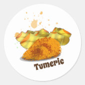 Tumorsticker Runder Aufkleber (Vorderseite)