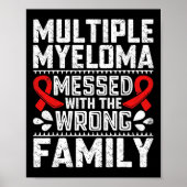 Tumorüberlebung im Blut Poster (Vorne)