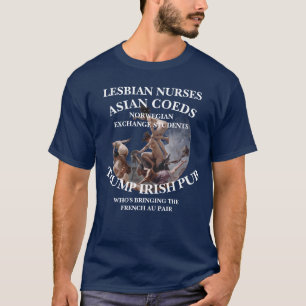 TUMP WEIßES HAUS ASIA KOEDEN NORWEGISCH TRUMP T-Shirt