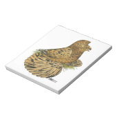 Tumpeter Pigeon Almond Notizblock (Rotiert)