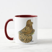 Tumpeter Pigeon Almond Tasse (Links)