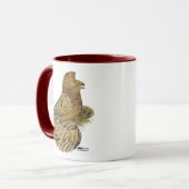 Tumpeter Pigeon Almond Tasse (Vorderseite Links)