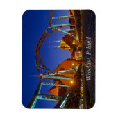 Tumski Bridge Wroclaw Polen Magnet (Vertikal)