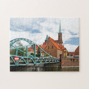 Tumski-Brücke, Breslau, Polen Puzzle