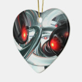 Tumult-abstrakte Verzierung Keramikornament (Links)