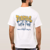 Tumult in der Schildkröte-Spitze T-Shirt (Rückseite)