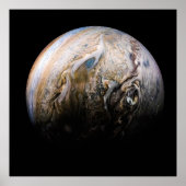 Tumulte Wolken des Jupiters Poster (Vorne)
