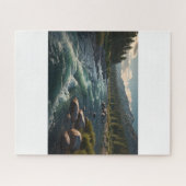 Tumultualer Fluss 3D Puzzle (Horizontal)