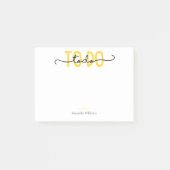 TUN - Gelb Post-it Klebezettel (Vorderseite)