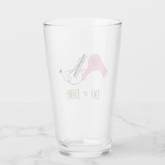 Tun oder Färben Glas (Rückseite)