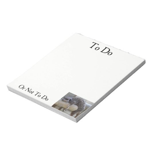 tun oder nicht notizblock (Rotiert)