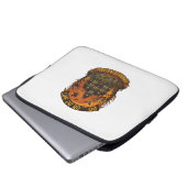 Tun oder nicht tun, es gibt kein Versuchen Spukhau Laptopschutzhülle (Vorne Knopf)