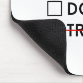 Tun oder nicht tun, versuchen ist keine Option Mot Mousepad (Ecke)