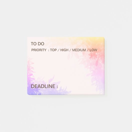 tun post-it klebezettel (Vorderseite)