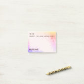 tun post-it klebezettel (Auf Schreibtisch)