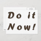 tun postkarte (Vorne/Hinten)