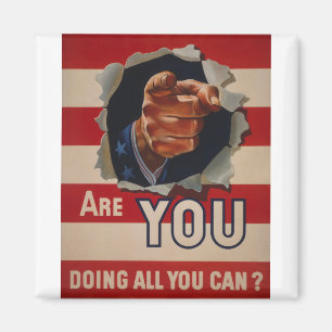 Tun Sie alle, die Sie können? Magnet