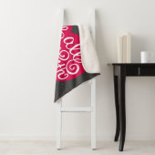 Tun Sie alle Sachen mit Liebe-Rot Sherpadecke (Beispiel)