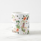 "Tun Sie alles in Liebe" Aquarellkaffeemarke Tasse (Mittel)