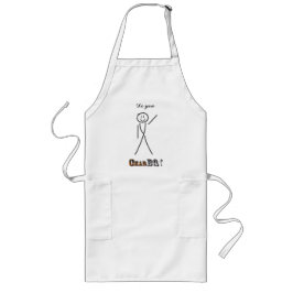 Tun Sie CharBQ? Lange Schürze
