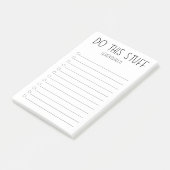 Tun Sie das irgendwann Post-it Klebezettel (angewinkelt)