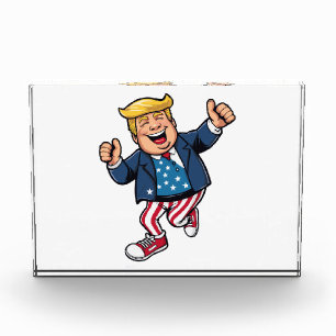 Tun Sie das Trump-Foto Fotoblock