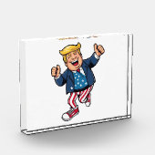 Tun Sie das Trump-Foto Fotoblock (Links)