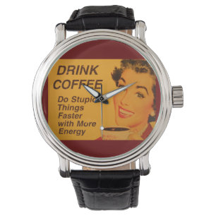 Tun Sie die dummen schnelleren Sachen Armbanduhr