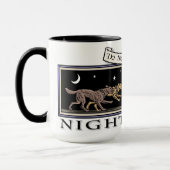 "Tun Sie die Hundesache" Nightrunner Tasse (Links)