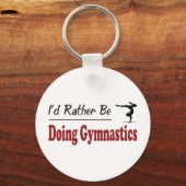 Tun Sie eher Gymnastik. Schlüsselanhänger (Vorderseite)