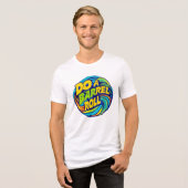 Tun Sie eine Barrel Roll Tri-Blend Shirt (Vorderseite voll)