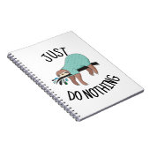 Tun Sie einfach nichts Notizblock (Rechte Seite)