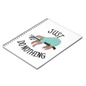 Tun Sie einfach nichts Notizblock (Linke Seite)