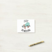 Tun Sie einfach nichts Post-it Klebezettel (Auf Schreibtisch)