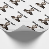 Tun Sie episches Material Abraham Lincoln Geschenkpapier (Ecke)