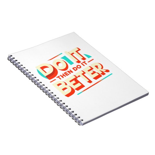 TUN SIE ES DANN BESSER NOTIZBLOCK (Rechte Seite)