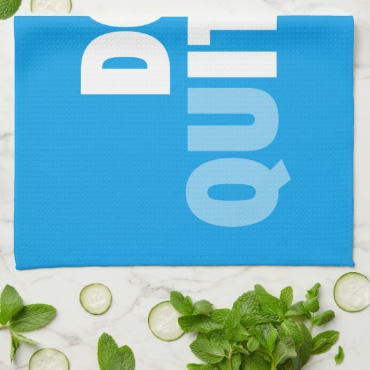 TUN SIE ES (GEBEN SIE NICHT AUF) - Motivierend Geschirrtuch (Gefaltet)