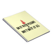 Tun Sie es mit Leidenschaft Notizblock (Rechte Seite)